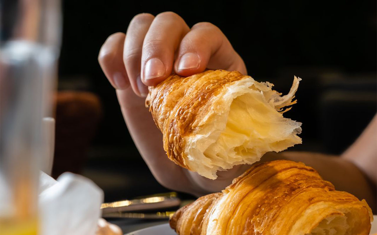 Croissant do Ça-Va Café, em SP