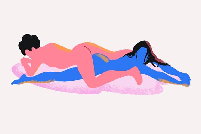 Ilustração de posição sexual - Metrópoles