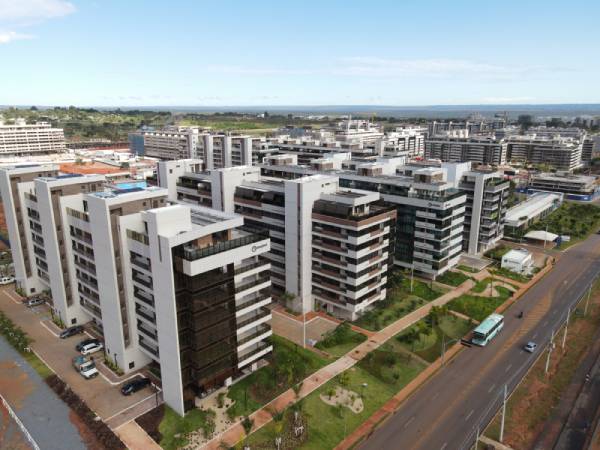 Fotografia colorida mostrando vista aérea do Setor Noroeste-Metrópoles