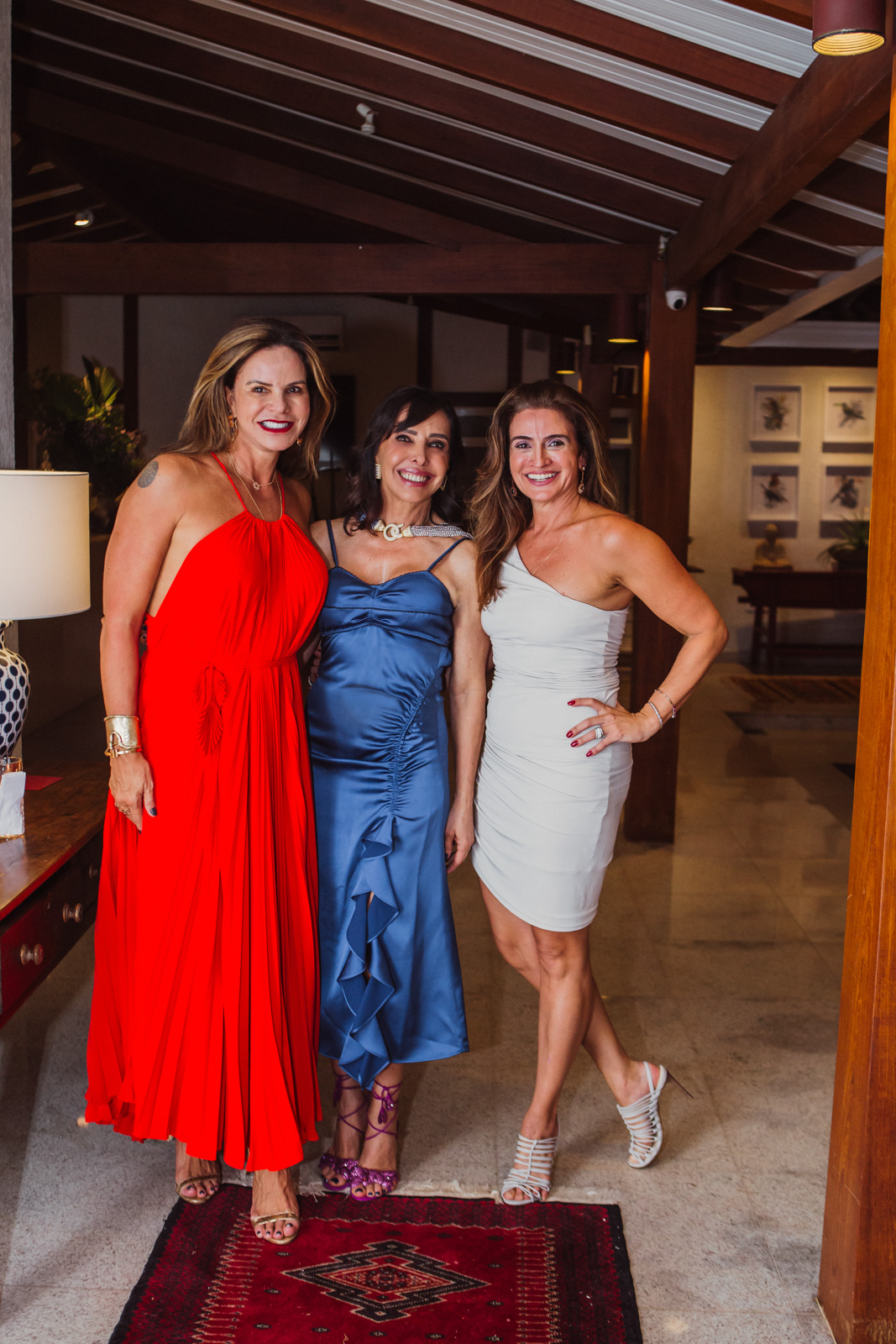 Claudia Salomão, Cleucy Estevão e Paula Rodopoulos