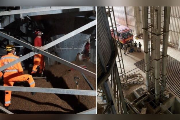 Trabalhadores morrem soterrados em silo com polpa de laranja em minas