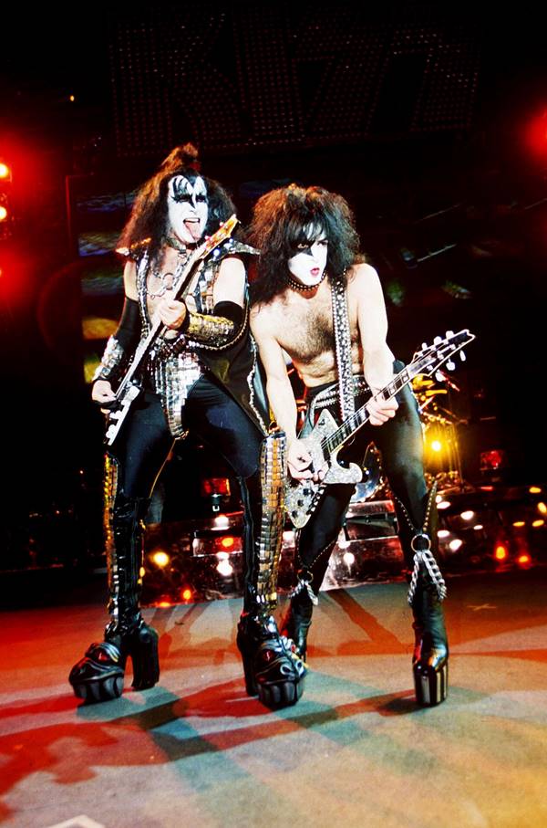 Gene Simmons e Paul Stanley, do Kiss - Metrópoles