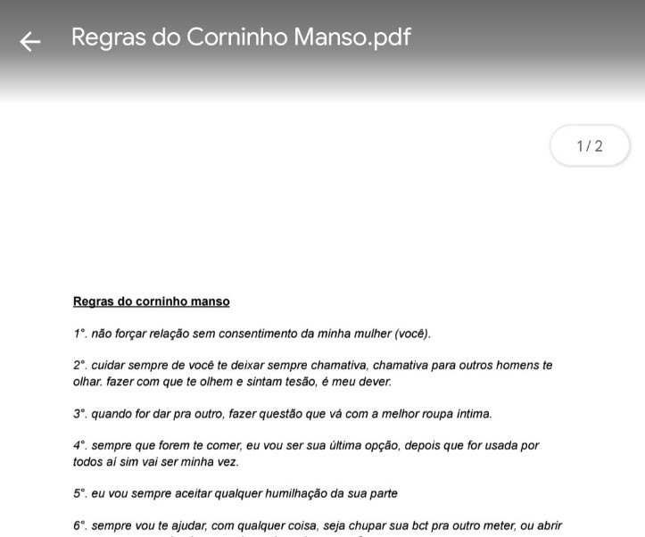 Print Twitter regras corcinho manso - Metróples