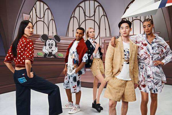 Campanha da Tommy Hilfiger em homenagem à Disney - Metrópoles