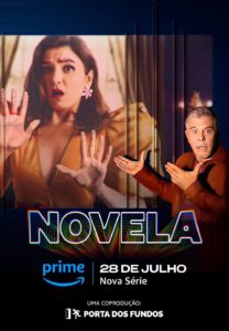 Pôster oficial de Novela, série original da Prime Video - Metrópoles