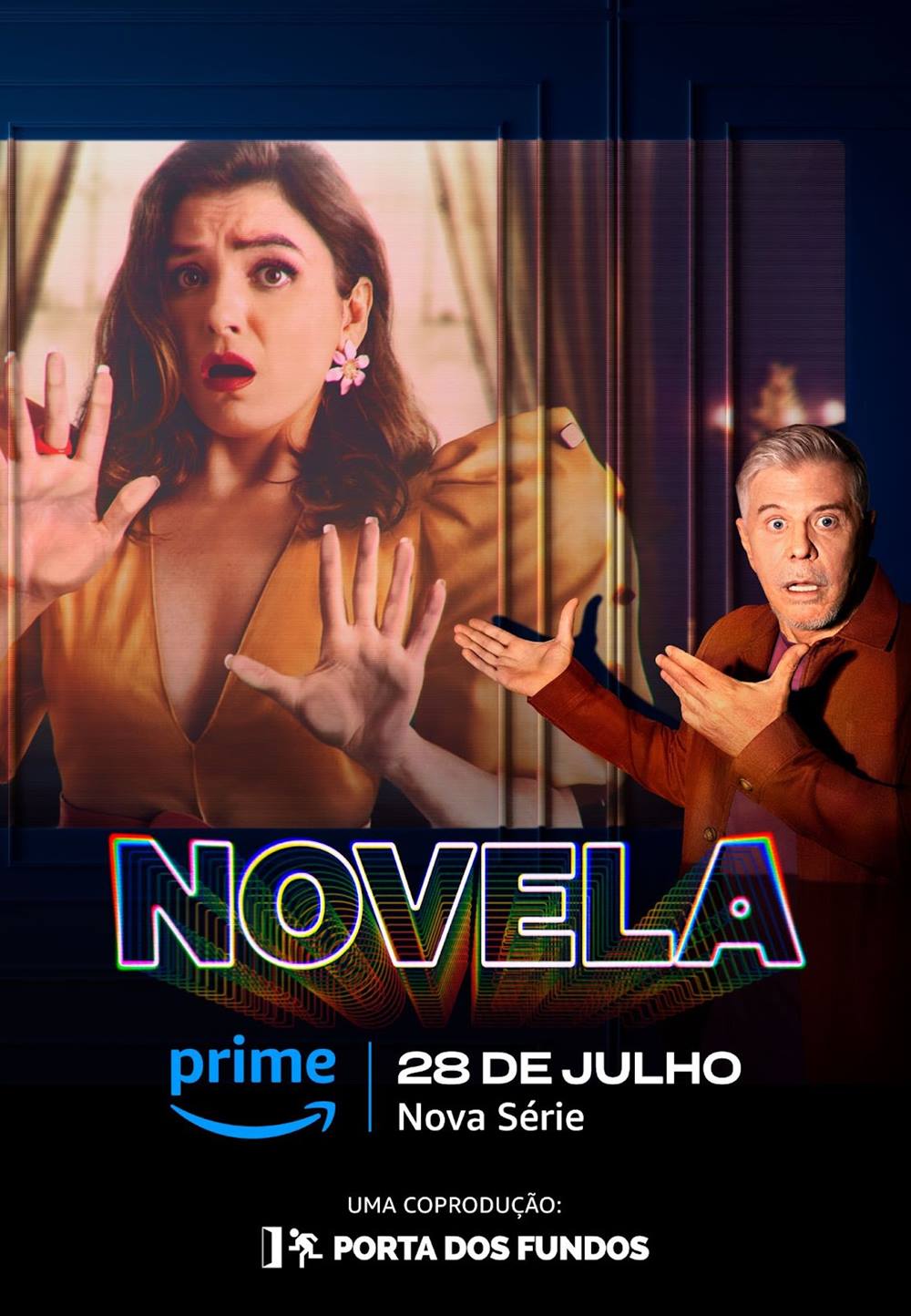 Prime Video anuncia Novela, comédia com Monica Iozzi e Miguel Falabella |  Metrópoles