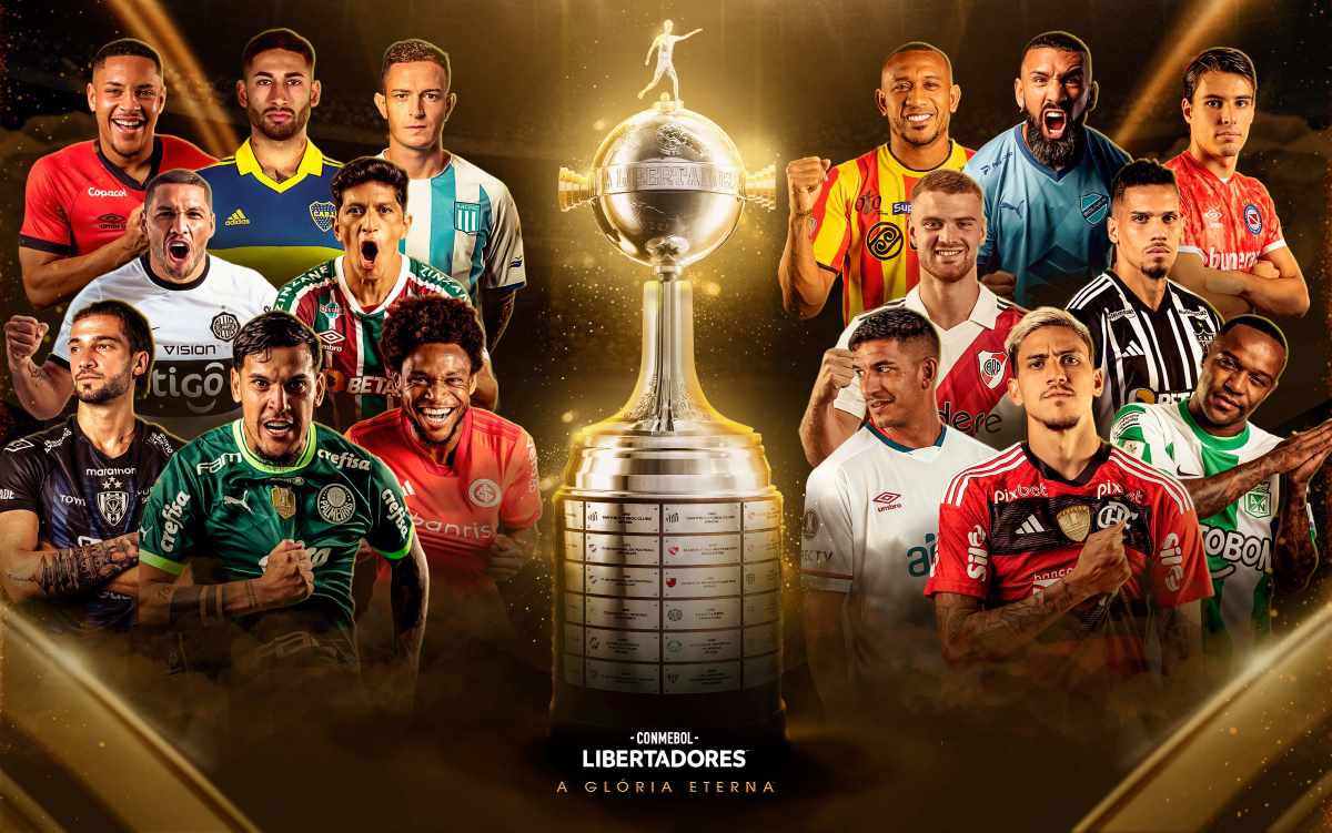 Potes, times e horário confira tudo sobre o sorteio da Libertadores🐘