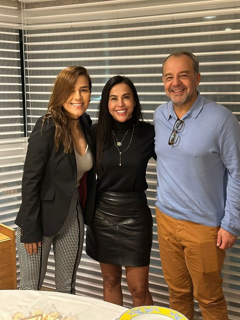 Carul passos, Adriana Ancelmo e Sérgio Cabral