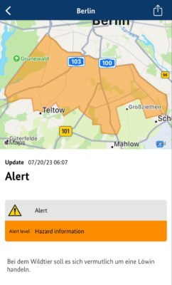 imagem colorida de alerta no celular - Metrópoles