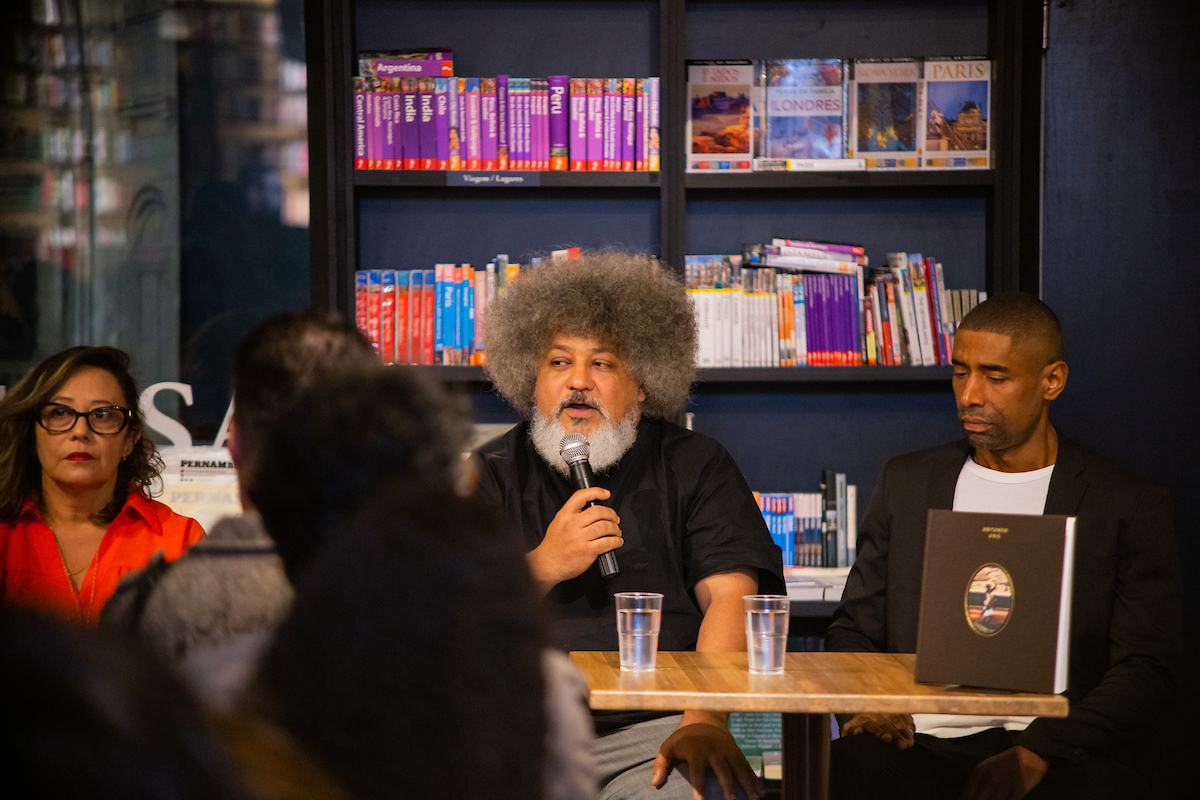 Cinara Barbosa, Renato Silva e Antonio Obá