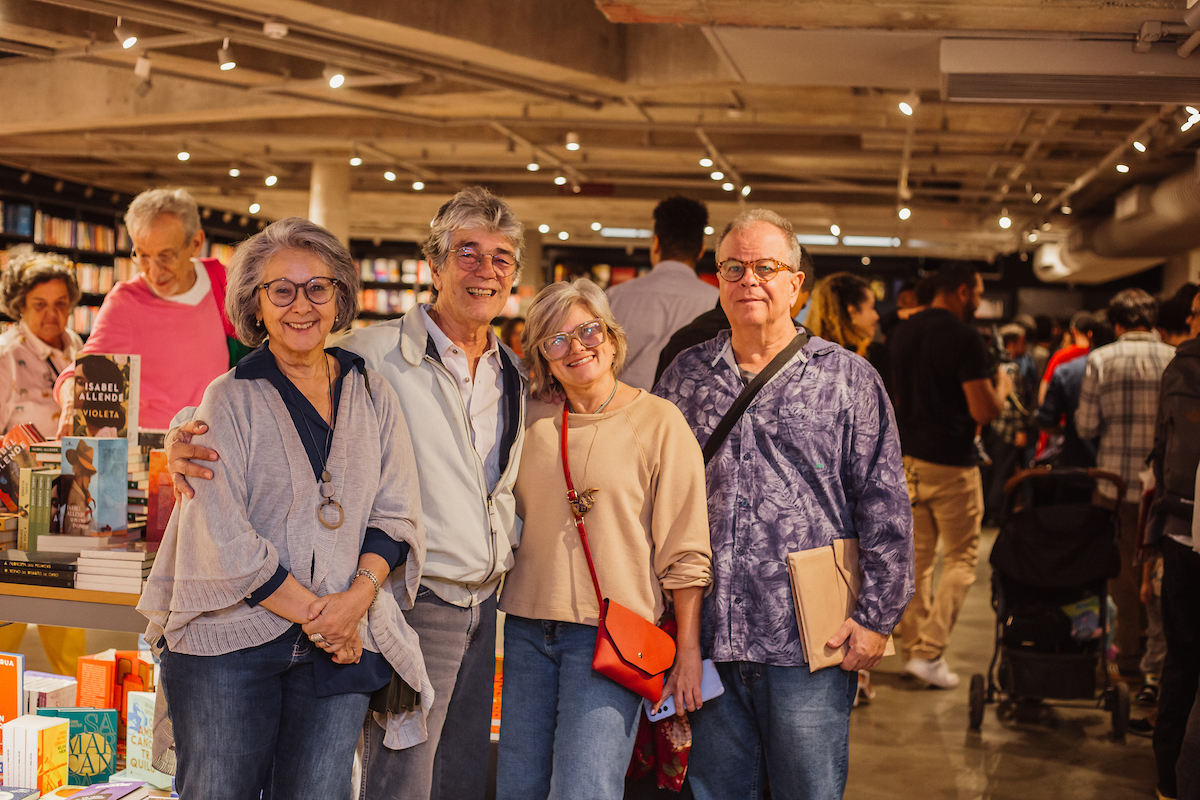 Mazé Martins, Flaubert Bersantos, Alessandra França e Marcio Borsoi