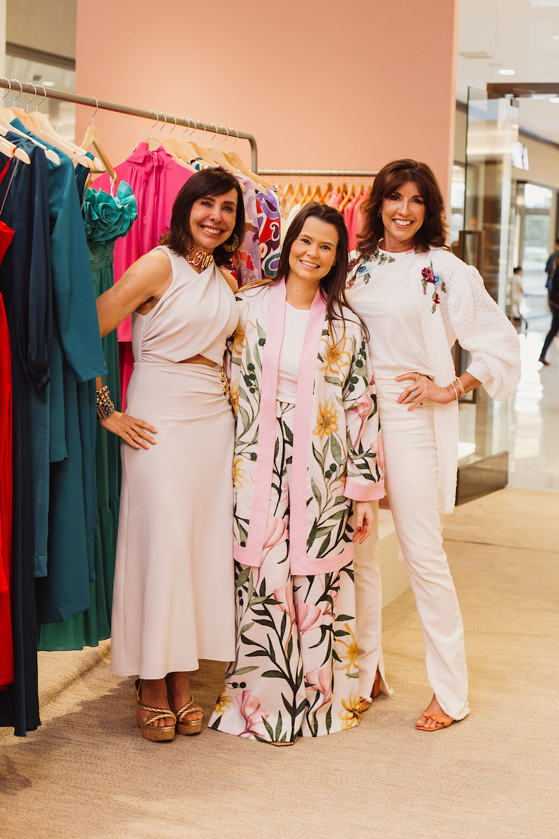 Cleucy Estevão, Camila Moreira e Dani Kniggendorf