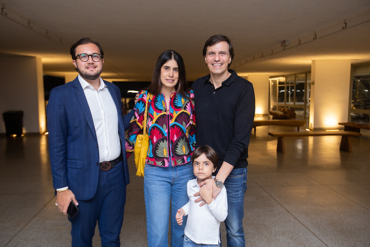 Antônio Aversa, Alexandre Garcia, Isabela Gontijo e Otavio Gontijo