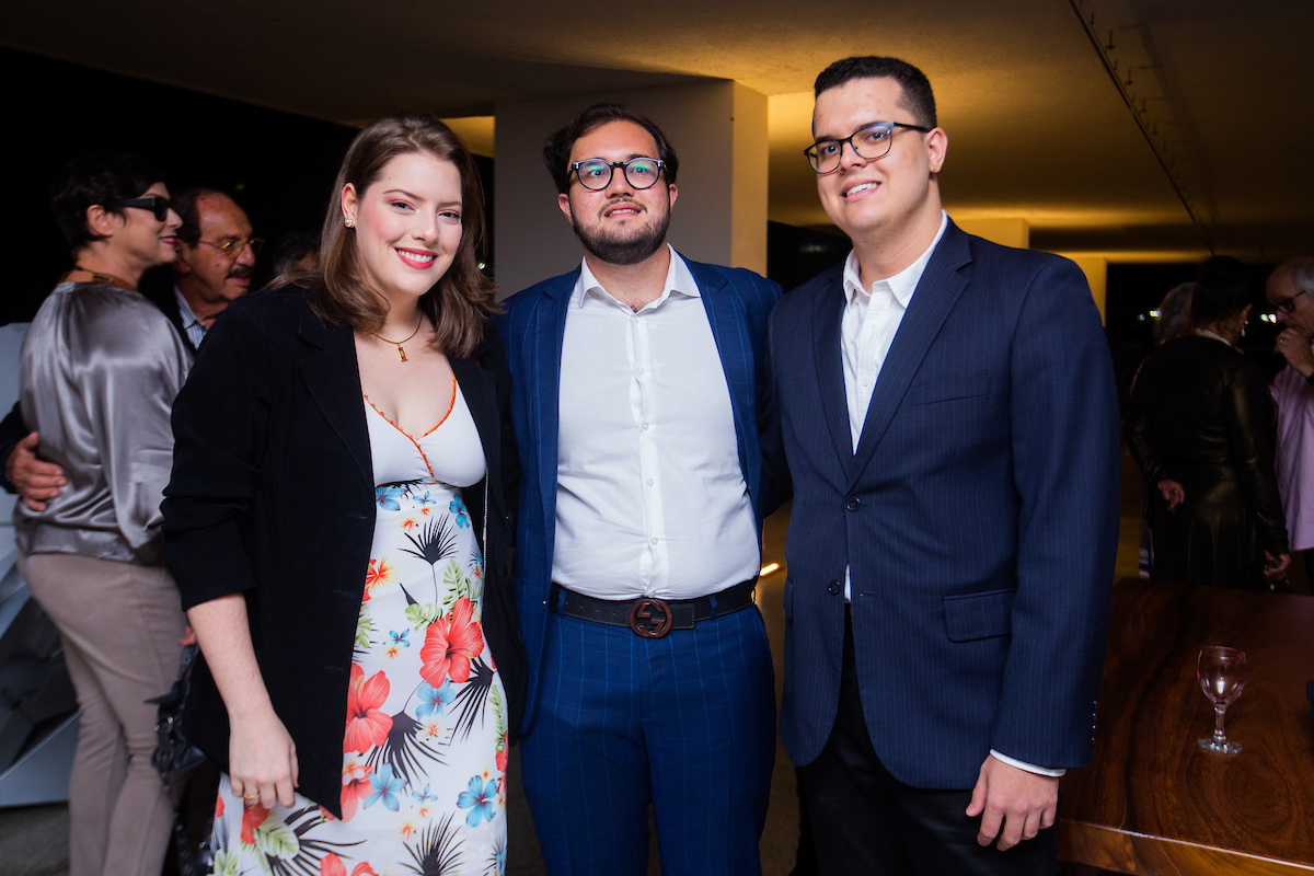 Giovana de Castro, Antônio Aversa e Lorenzo Cordeiro