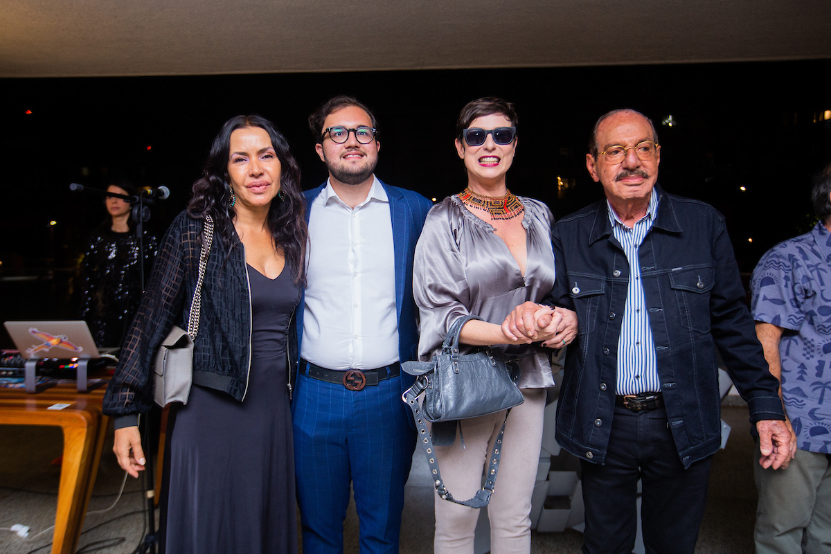 Claudia Meireles, Antônio Aversa, Maria Paula Fidalgo e Gilberto Salomão