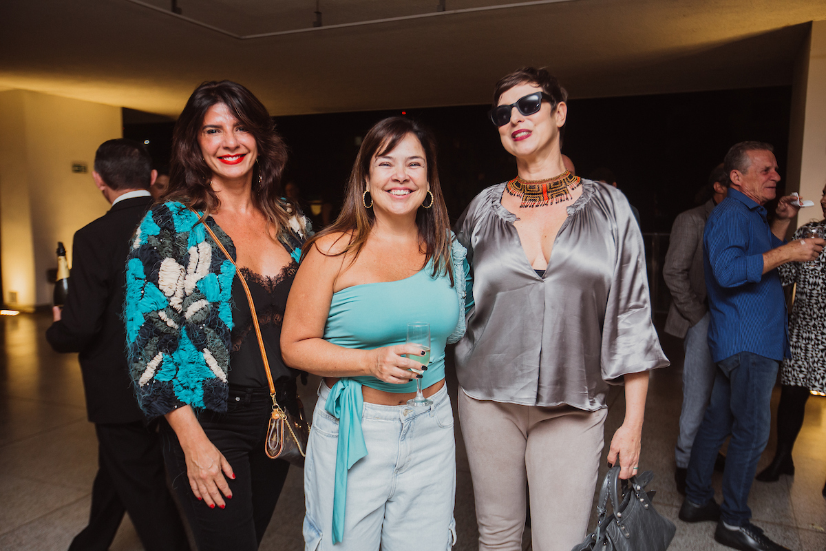 Simone Pontes, Juliana Guimarães e Maria Paula Fidalgo