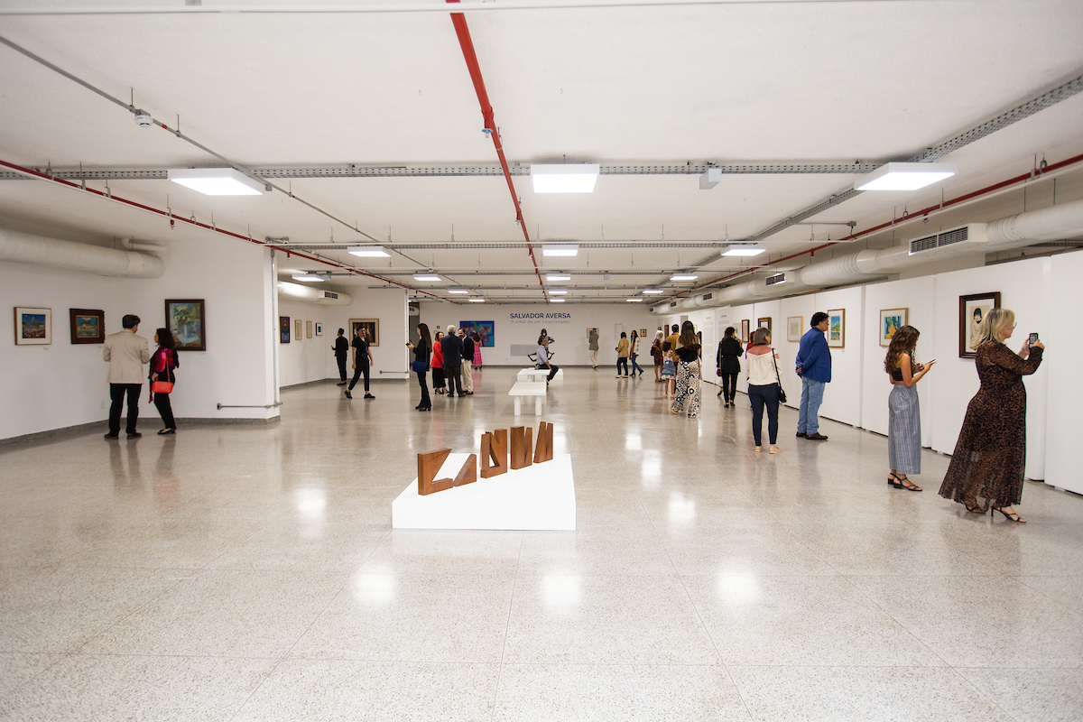 Abertura da exposição Salvador Aversa - Metrópoles