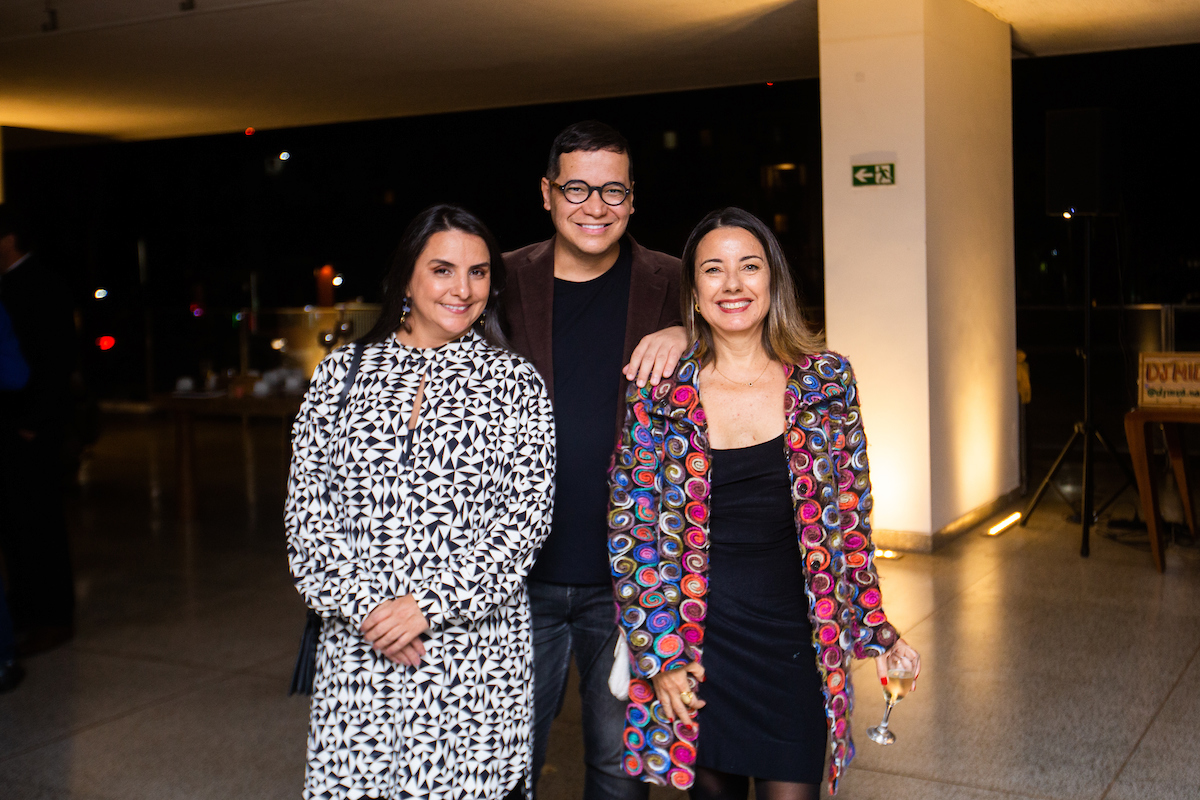 Danielle Athayde, Marcelo Chaves e Katia Turra