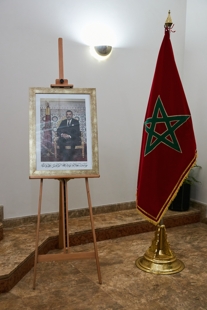 Foto do rei Mohammed VI - Metrópoles