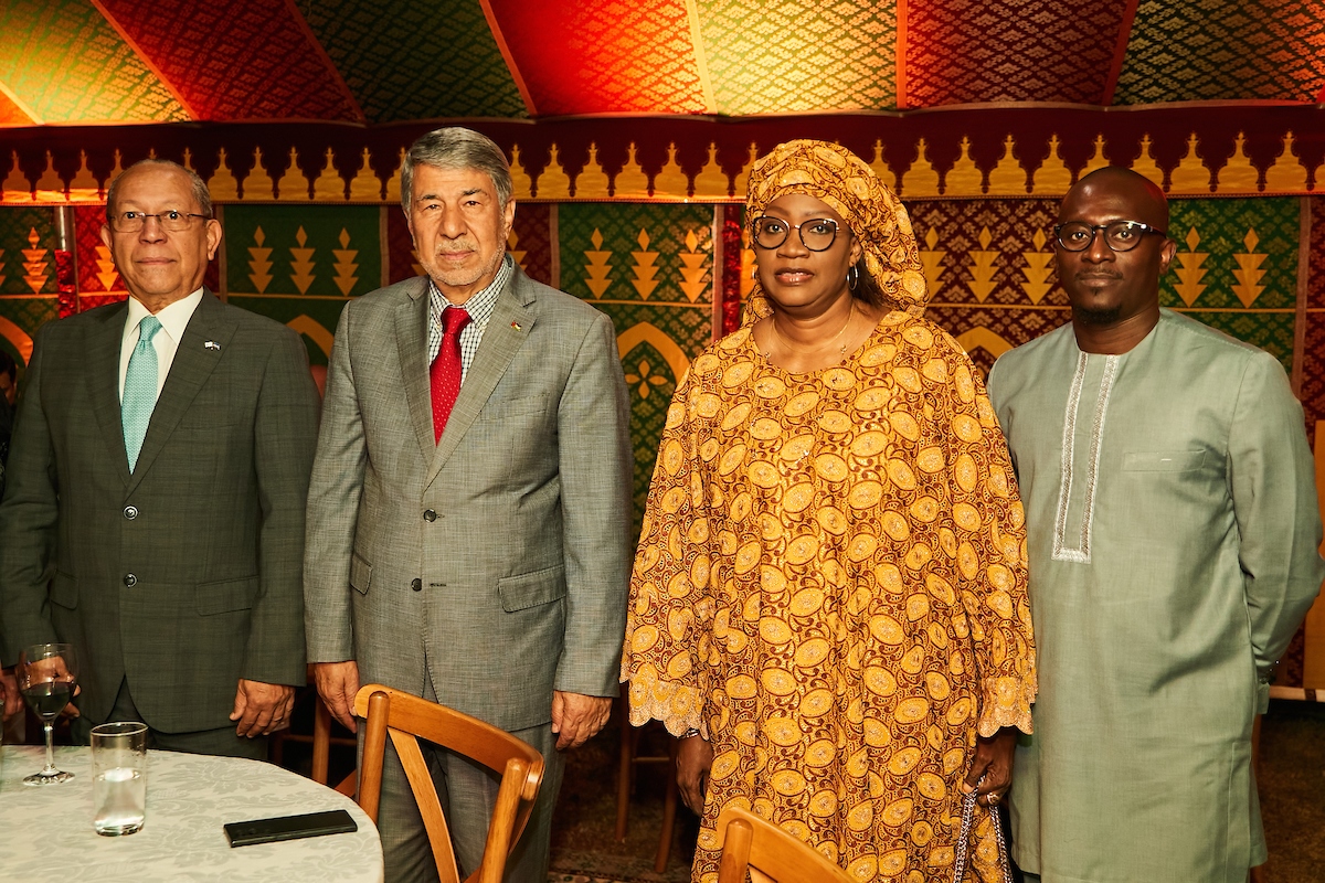 José Pedro Chantre D'Oliveira, Ibrahim Alzeben, Aminata Fall Cisse e Alioune Badara Ndiaye