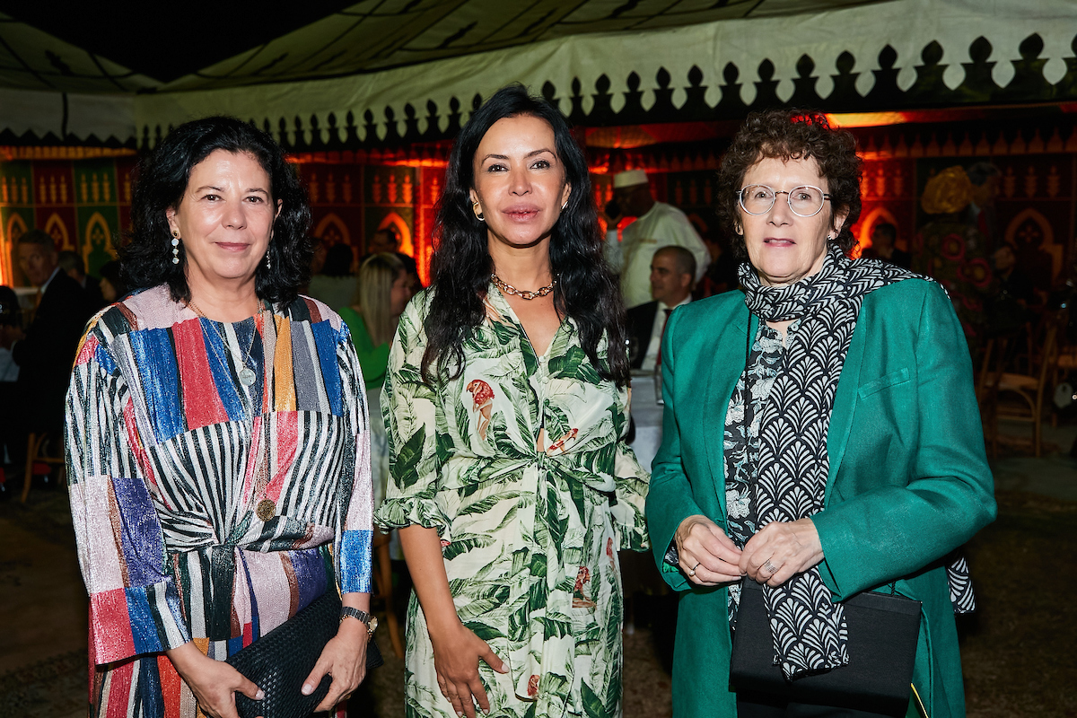 Mar Fernández-Palacios, Claudia Meireles e Brigitte Collet