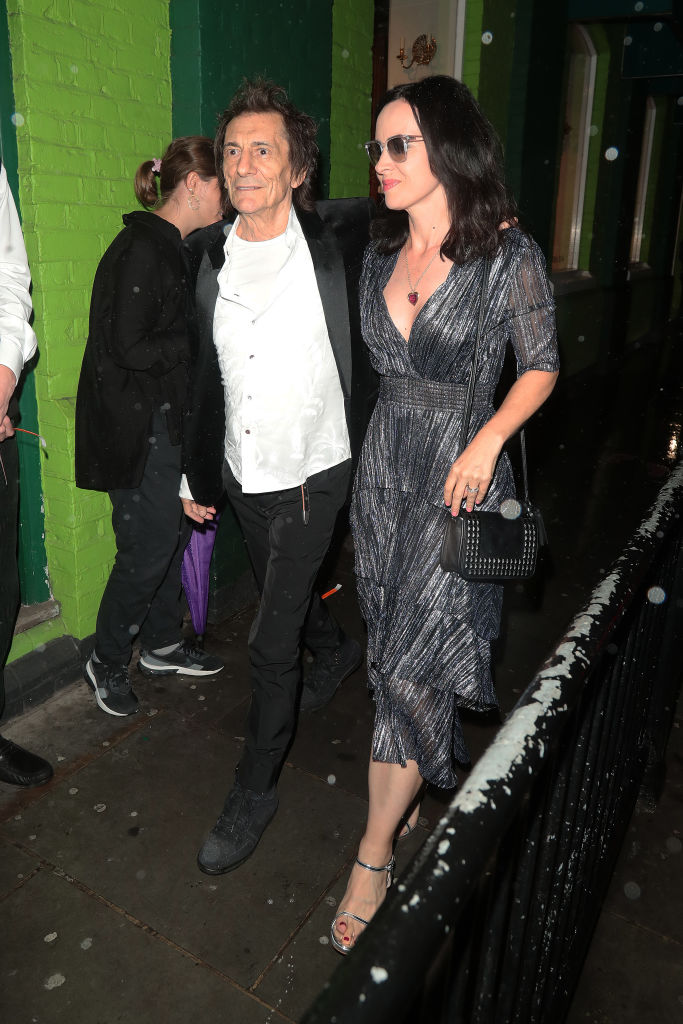 Ronnie Wood e Sally Humphreys Wood