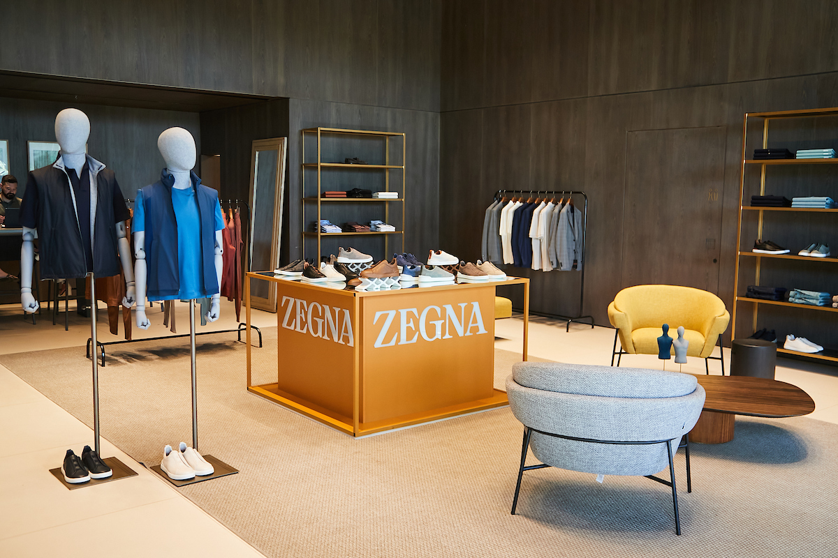 Lounge One recebe a marca Zegna