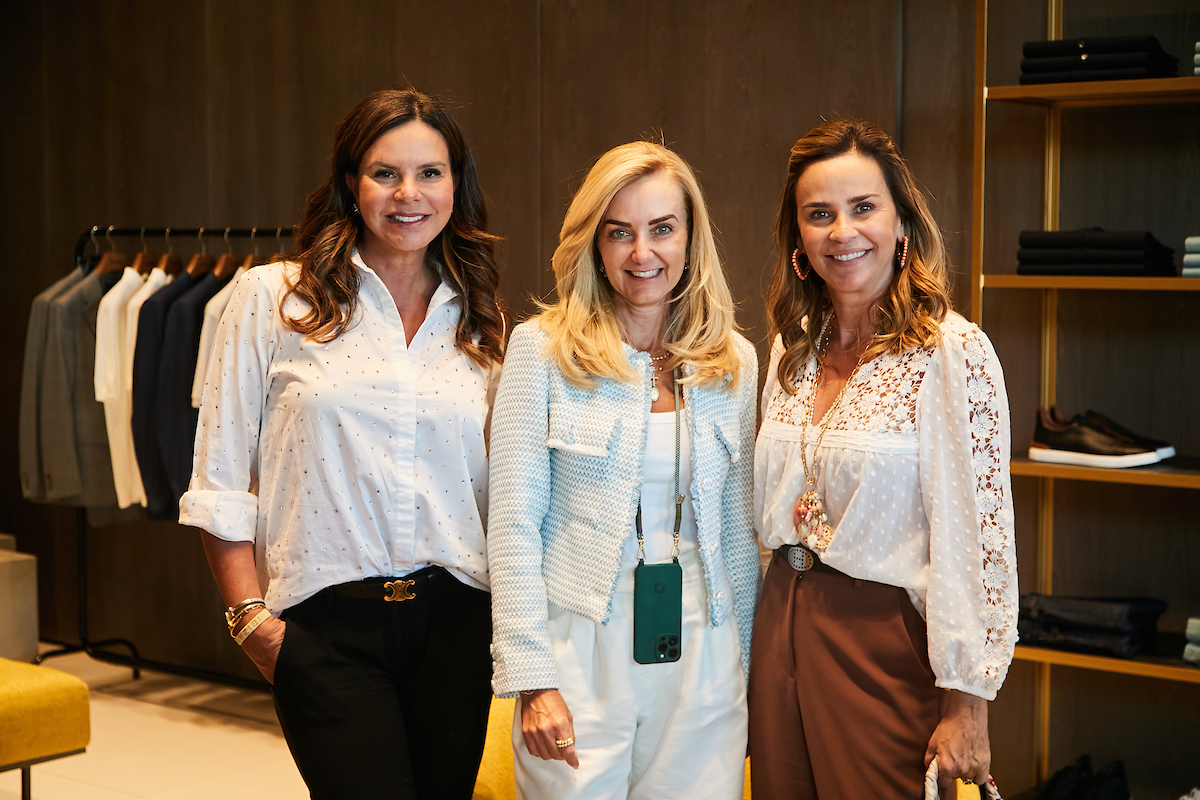 Claudia Salomão, Maria da Graça Miziara e Luciana Cunha Campos