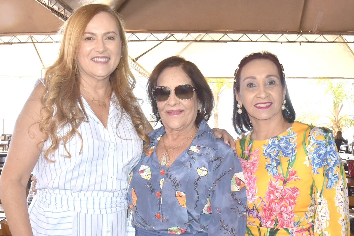 Marisa Macedo, Lúcia Nobre Itapary e Rita Márcia Machado