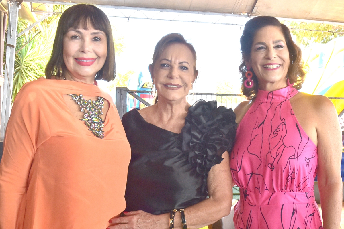 Mônica Cruz, Elizabeth Campos e Jacqueline Magalhães