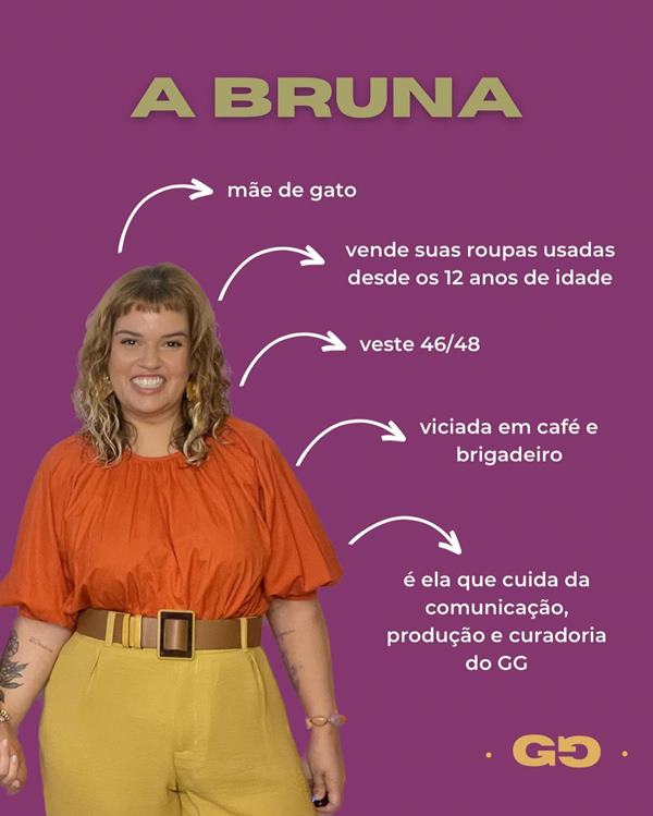 Infográfico com mulher posando para foto - Metrópoles