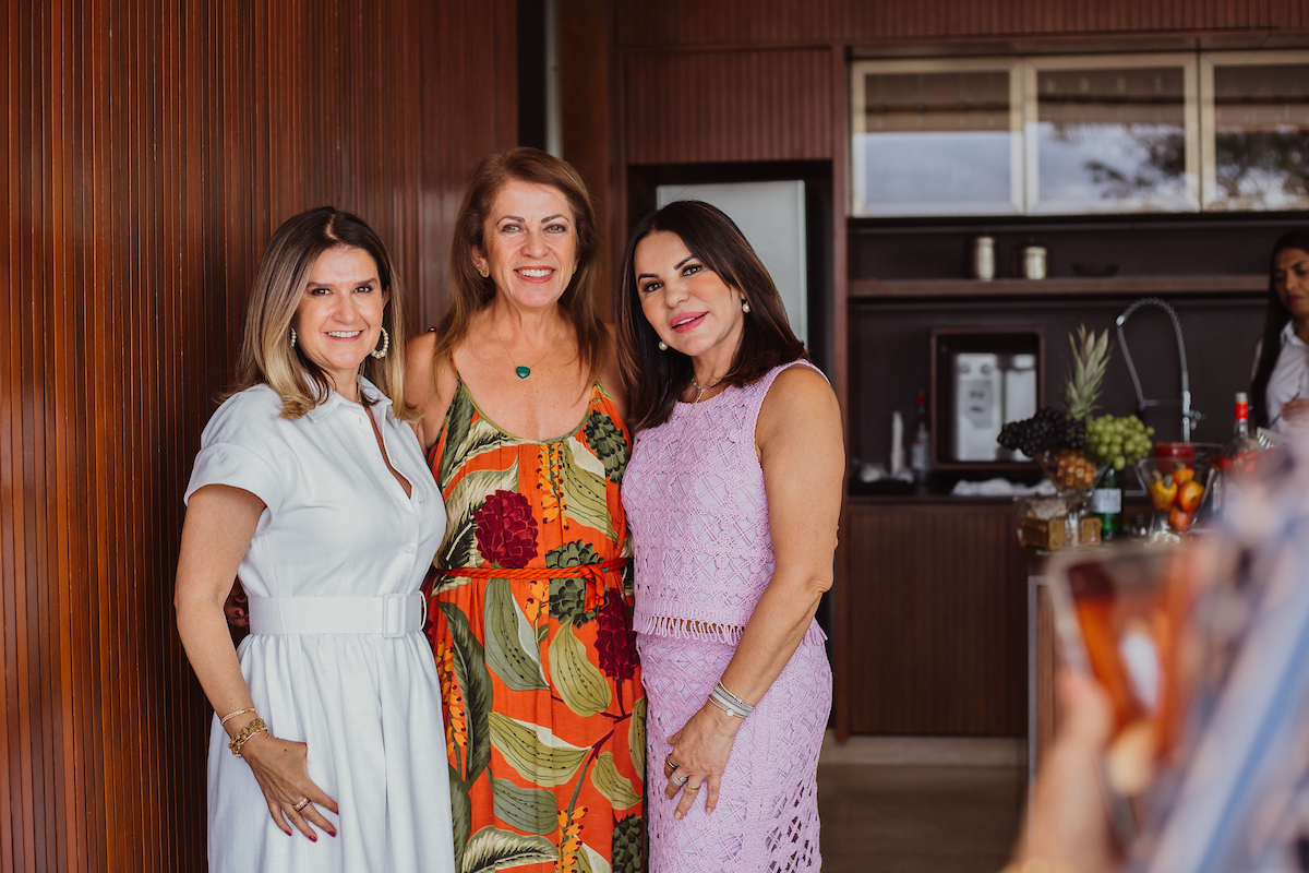 Lara Calaça, Soraia Debs e Darc Sarkis