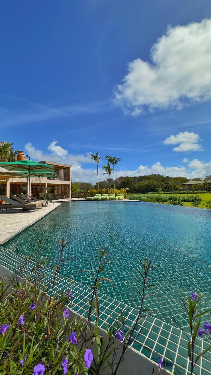 Piscina da casa morena em Trancoso (BA)