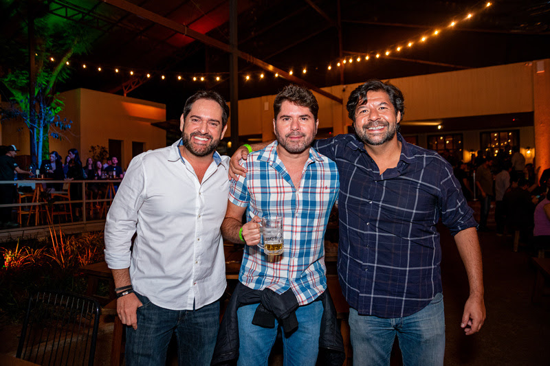 Dude Almeida, Márcio Meireles e João Carlos Almada