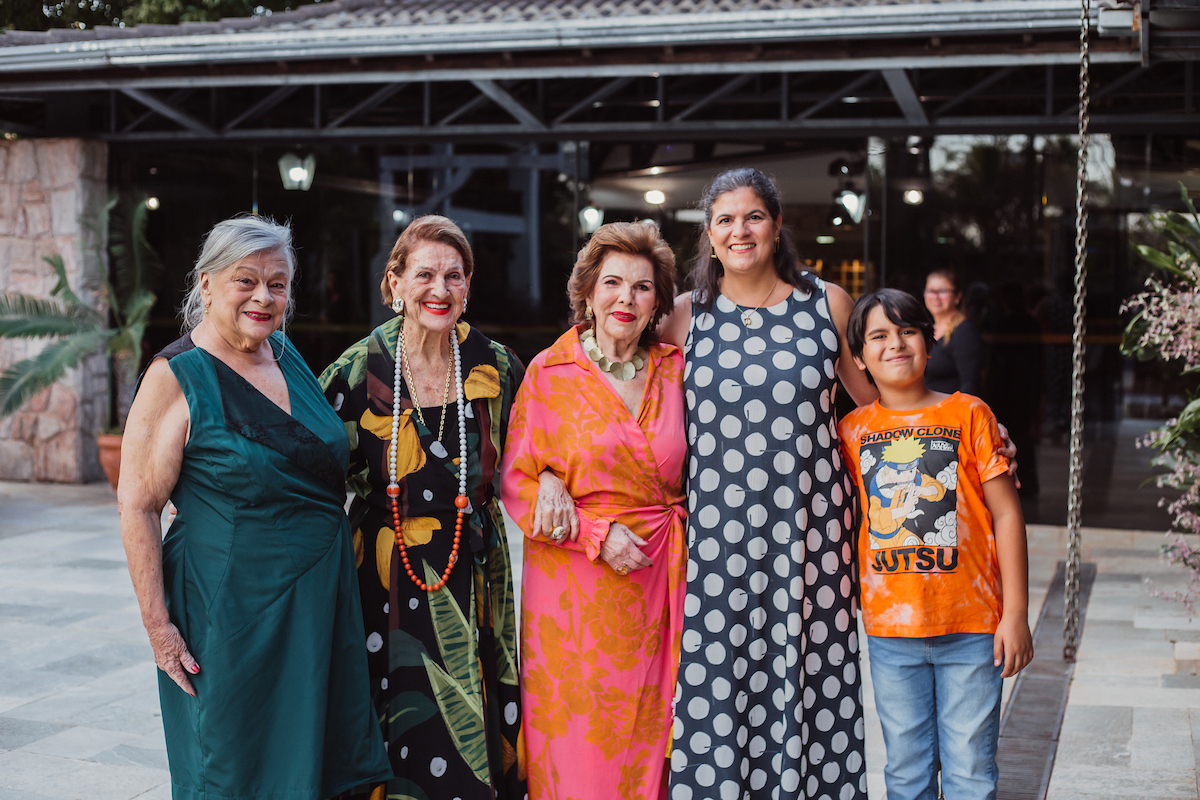 Maria Coeli, Wilma Pereira, Alda Corrêa, Maria Paula Taunay e Renato Ibituruna