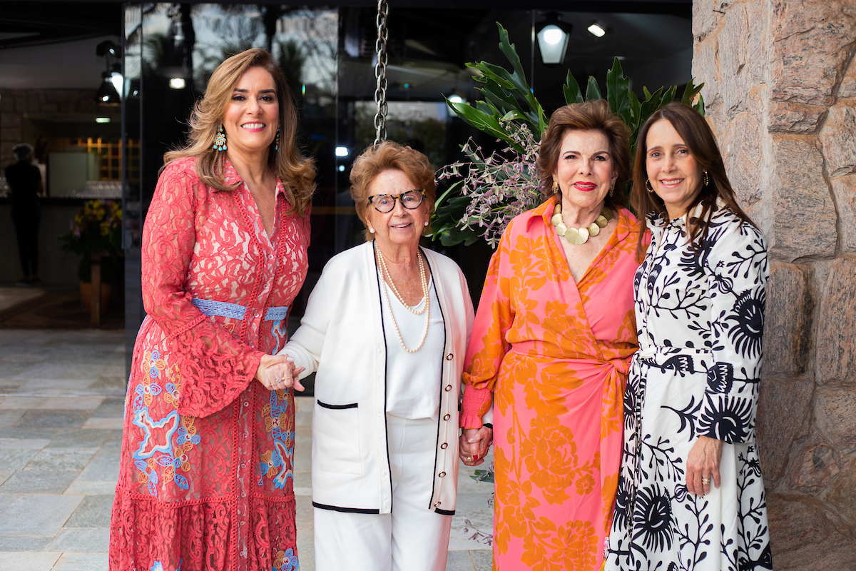 Claudia Corrêa, Maria de Nazareth Machado, Alda Corrêa e Eunice Malvar