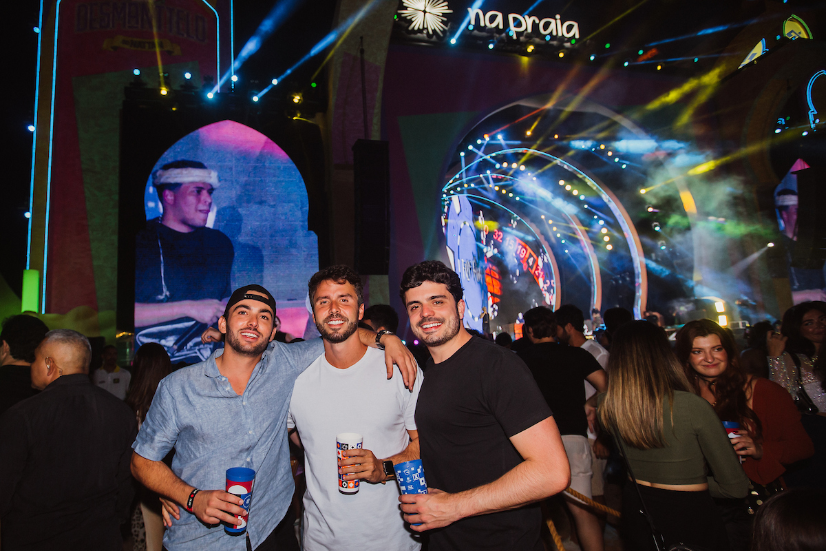 Angelo Costa Filho, Henrique Filogonio e Elzio Pereira