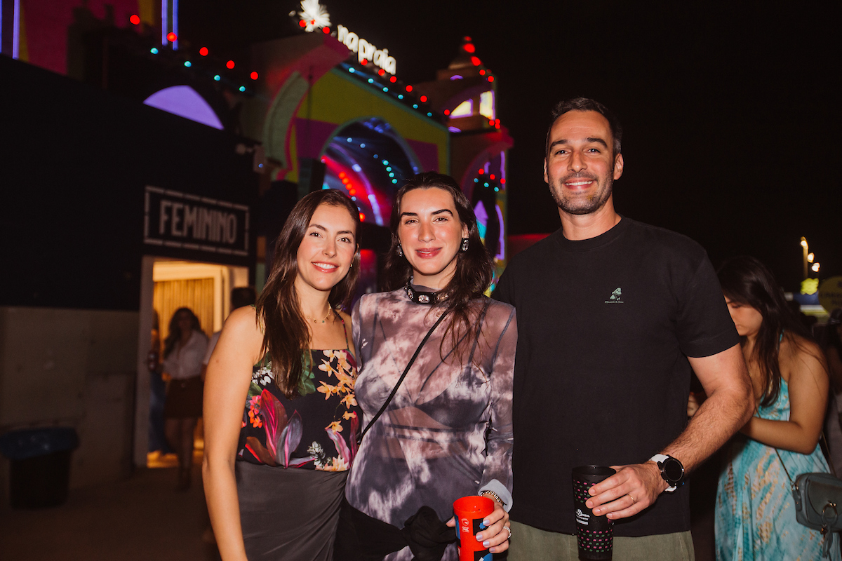 Beatriz Cançado, Lara Habka e Diogo Pohl