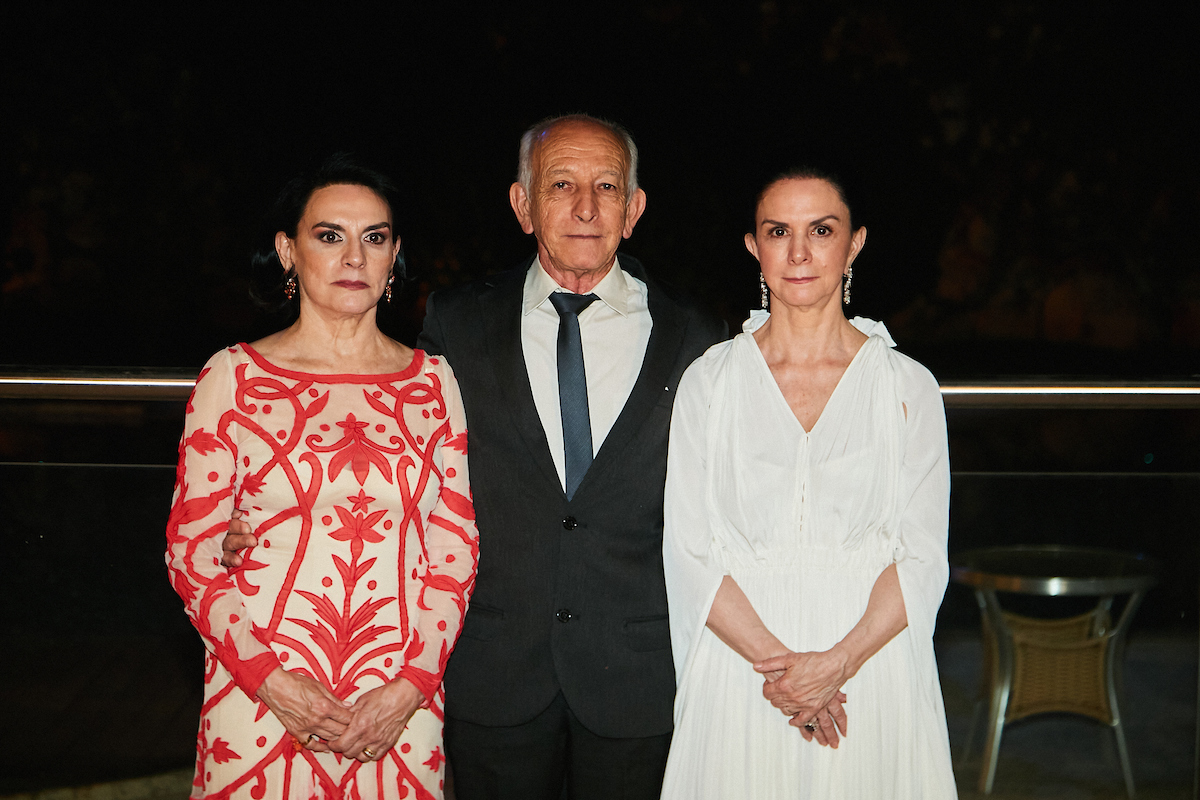 Maria Inês Lyra, Celso Padrão e Elizabeth Amorim