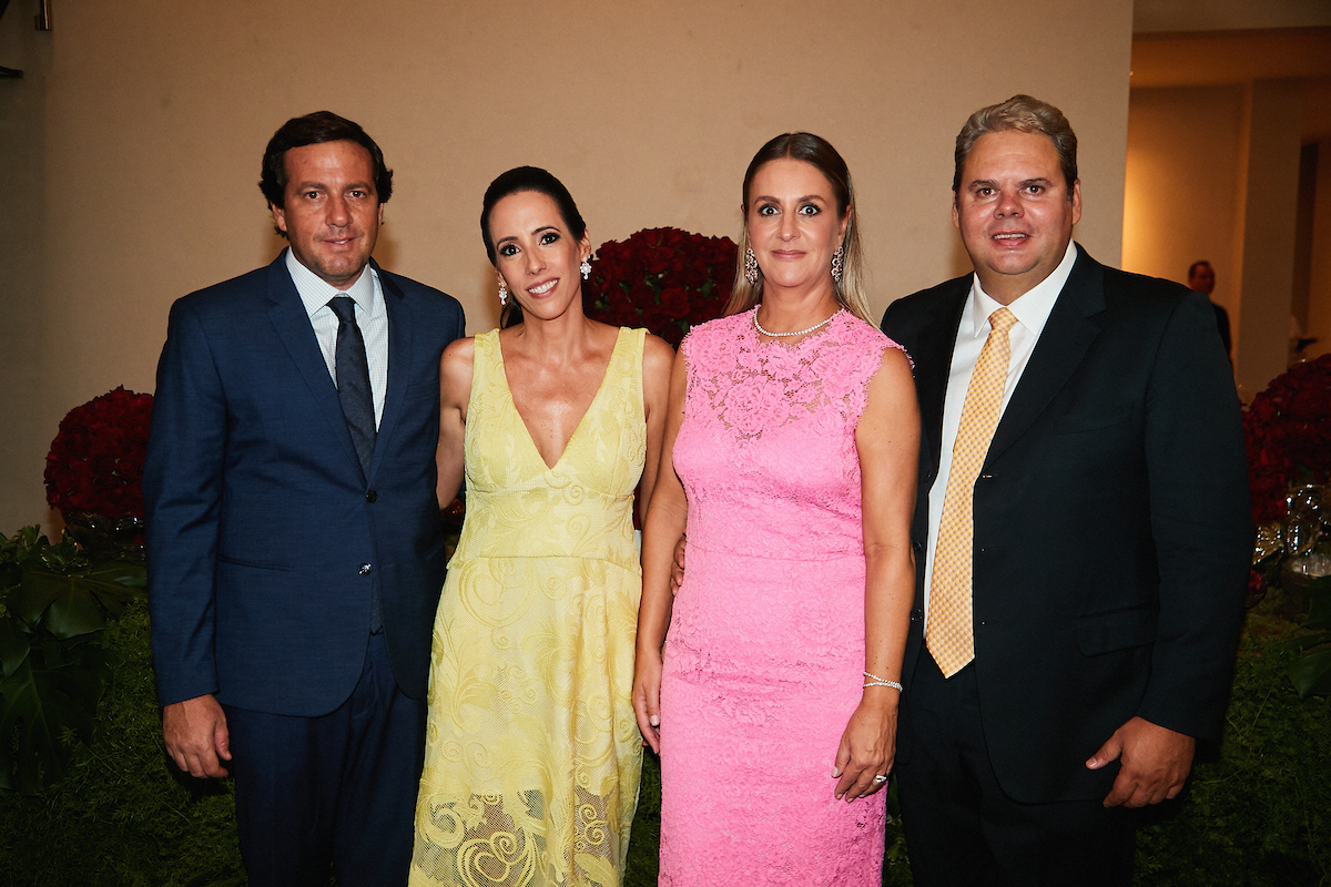 Bruno e Vanessa Maciel com Fernando e Fernanda Queiroz