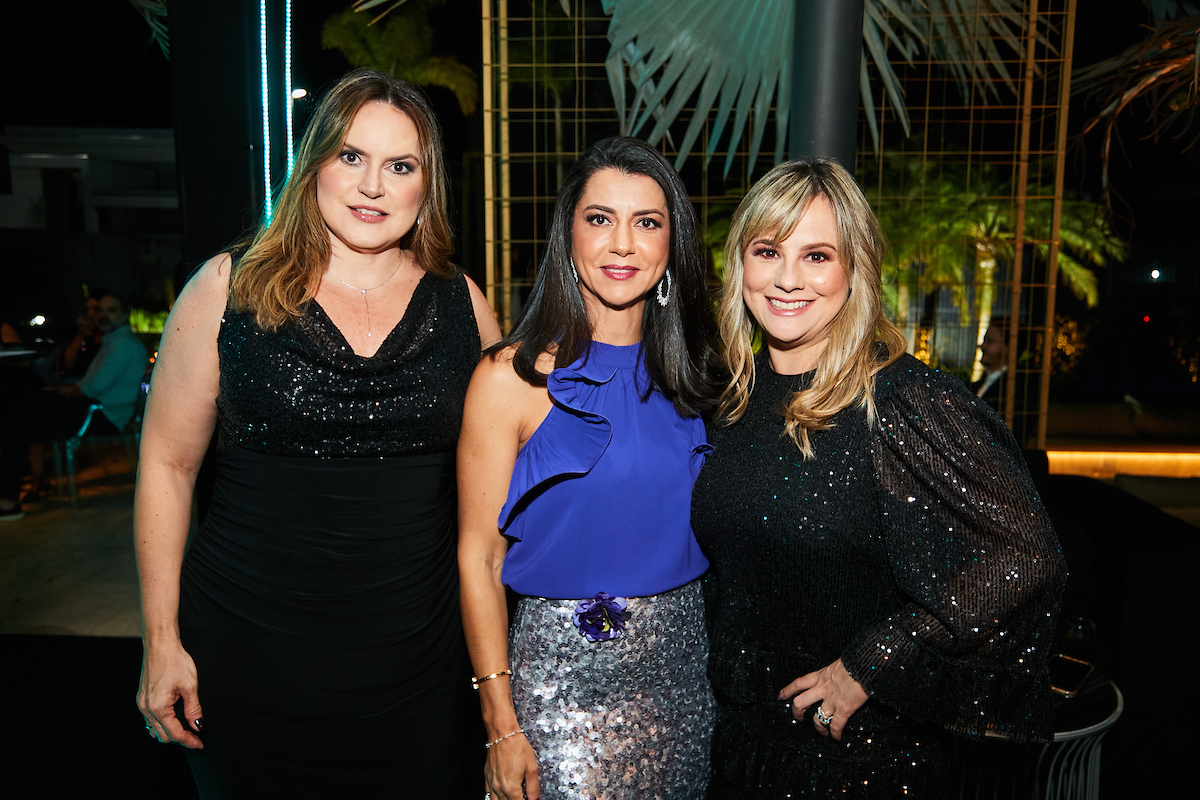 Elciangela Martin, Deigane Egide e Carla Chaves