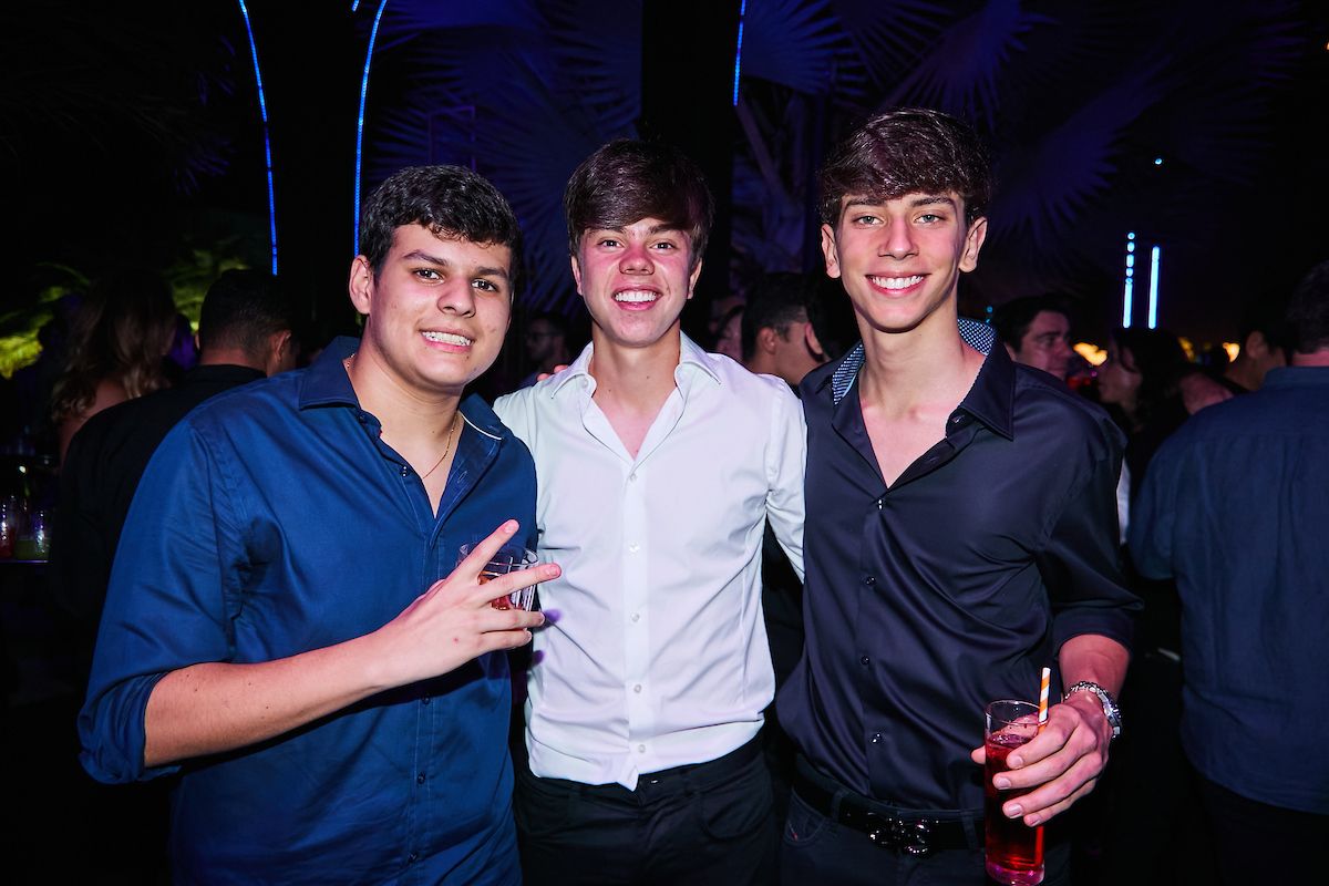 Artur Brito, Carlos Eduardo e Felipe Pohl