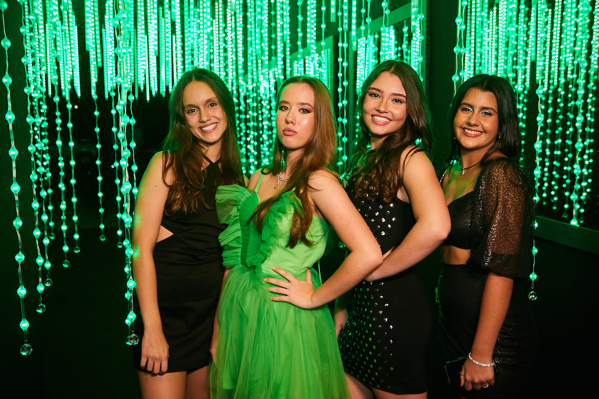 Amanda Fregolente Martin, Maria Luiza Everton, Júlia Dutra e Ana Maria Pereira