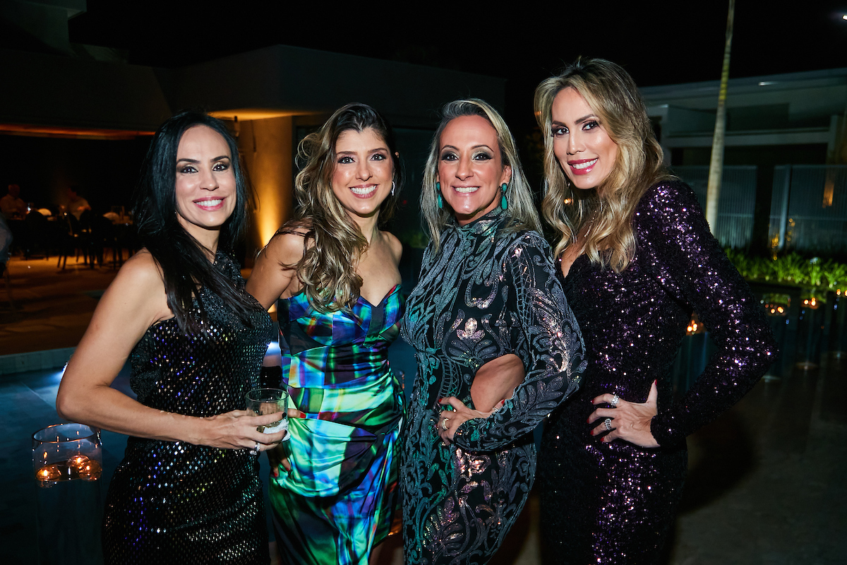 Renata Bittencourt, Tatiana Tobias, Letícia Bittencourt e Tatiana Cunha