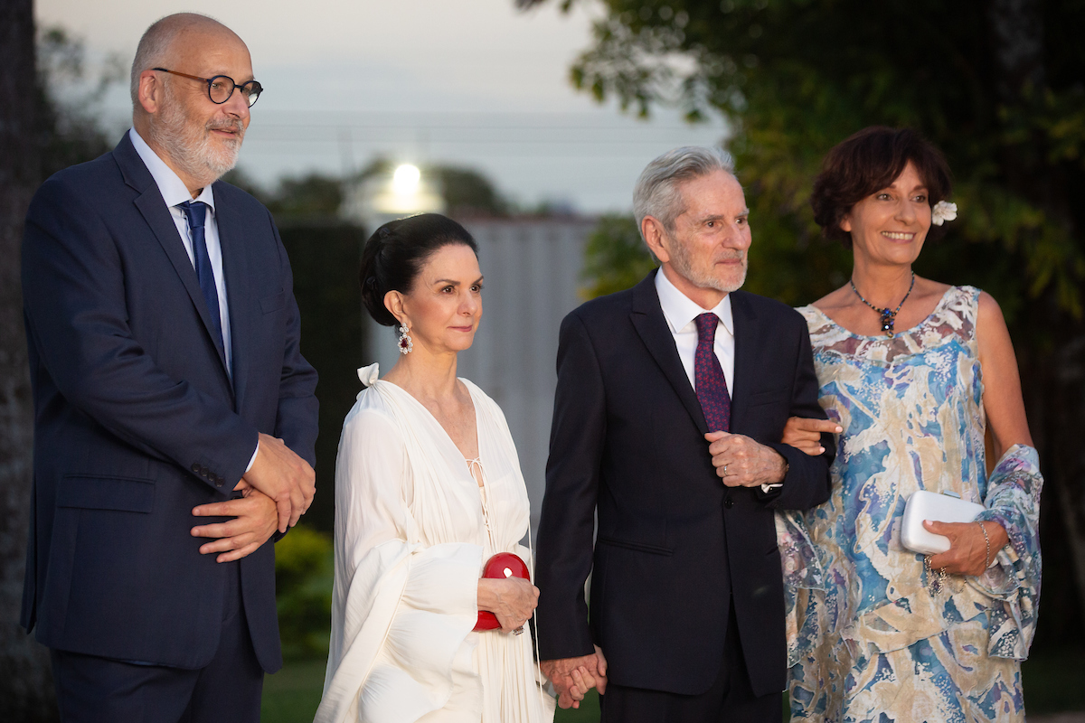 Michel Morvan, Beatrice Thony, Antonio Veronese e Elizabeth Amorim