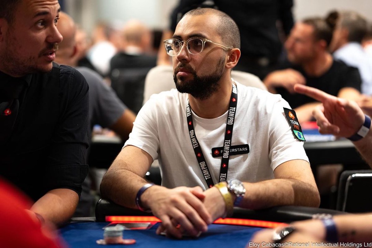 Rafael Moraes durante evento EPT Barcelona