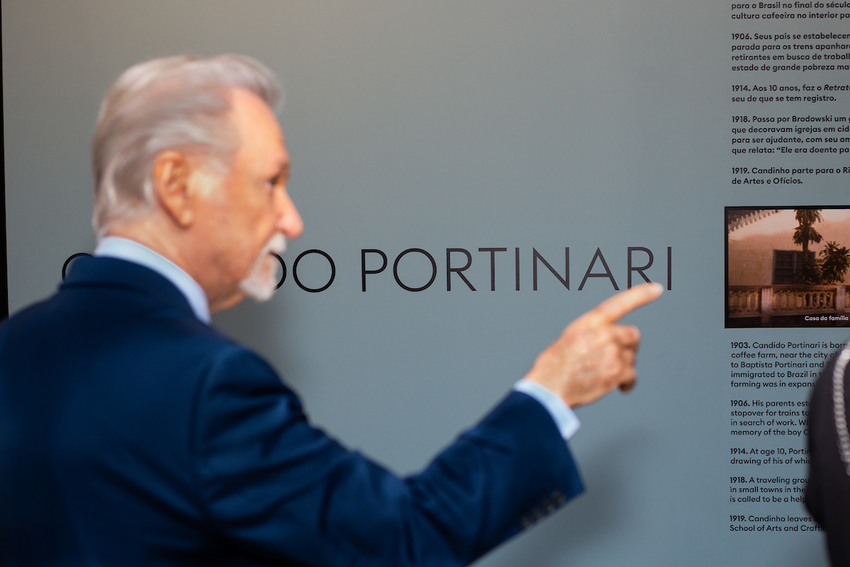 A exposição Portinari Raros está localizada no CCBB