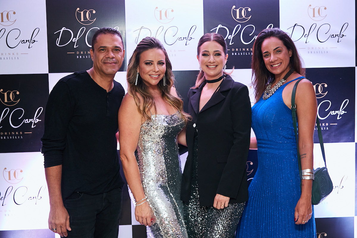 Joel dos Santos, Wanessa Sedlmayer, Luciana Sedlmayer e Fernanda Pedrosa