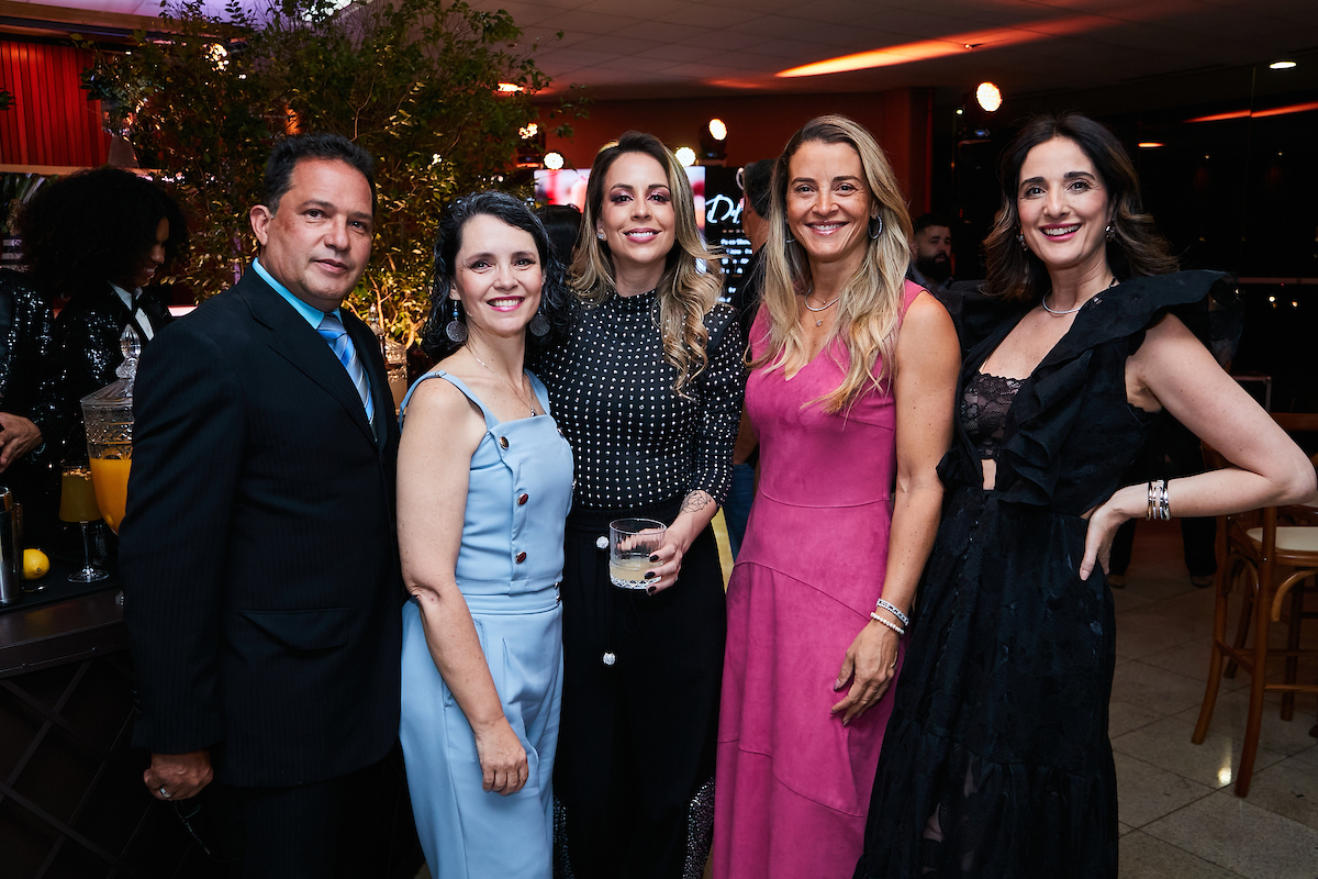 Túlio e Juliana Lima com Camilla Del Carlo Tâmara Diniz e Daniele Araújo