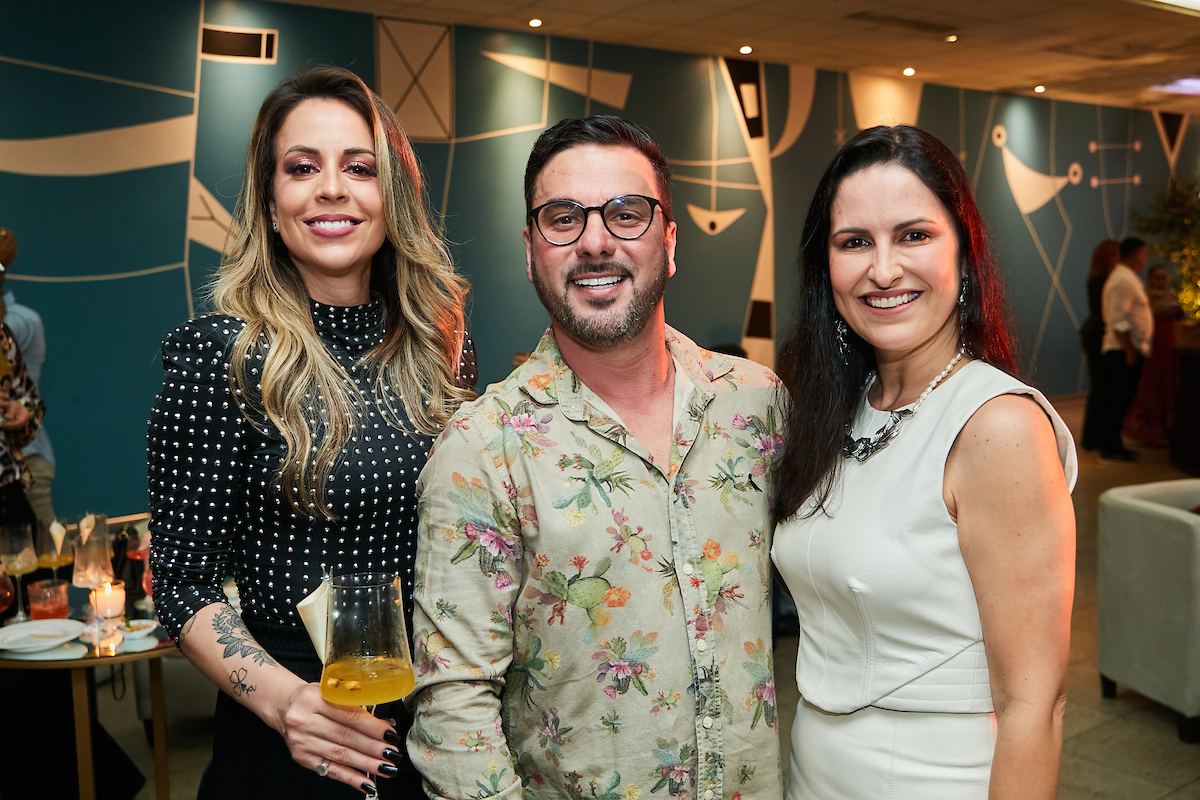 Camilla Del Carlo, Daniel Azevedo e Ana Paula Valentim